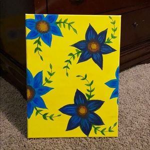 Canvas art 💛💙